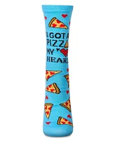 U Gotta Pizza My Heart Greeting Card Socks