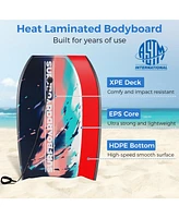 Slickblue Lightweight Body Board Boogie with Eps Core Xpe Deck Hdpe Bottom