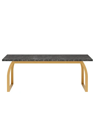 Tribesigns Modern Dining Table for 6