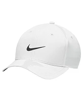 Nike Men's White Rise Performance Adjustable Hat