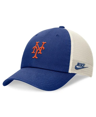 Nike Men's Royal New York Mets Cooperstown Collection Rewind Club Trucker Adjustable Hat