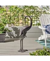 Streamdale Furniture Bird Animals Rust Resistant Metal Garden Statue