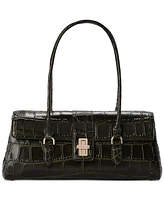 Brahmin Dayan Baize Medium Leather Satchel