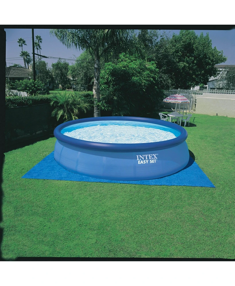 Intex 15ft x 48in Easy Swimming Pool Kit w/ 1000 Gph Gfci Filter Pump 26167EH