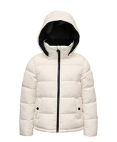 Michael Kors Toddler & Little Girls Puffer with Sherpa Collar