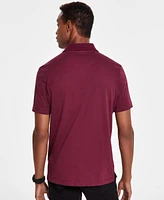 Alfani Men's Regular-Fit Mercerized Polo Shirt, Created for Macy's