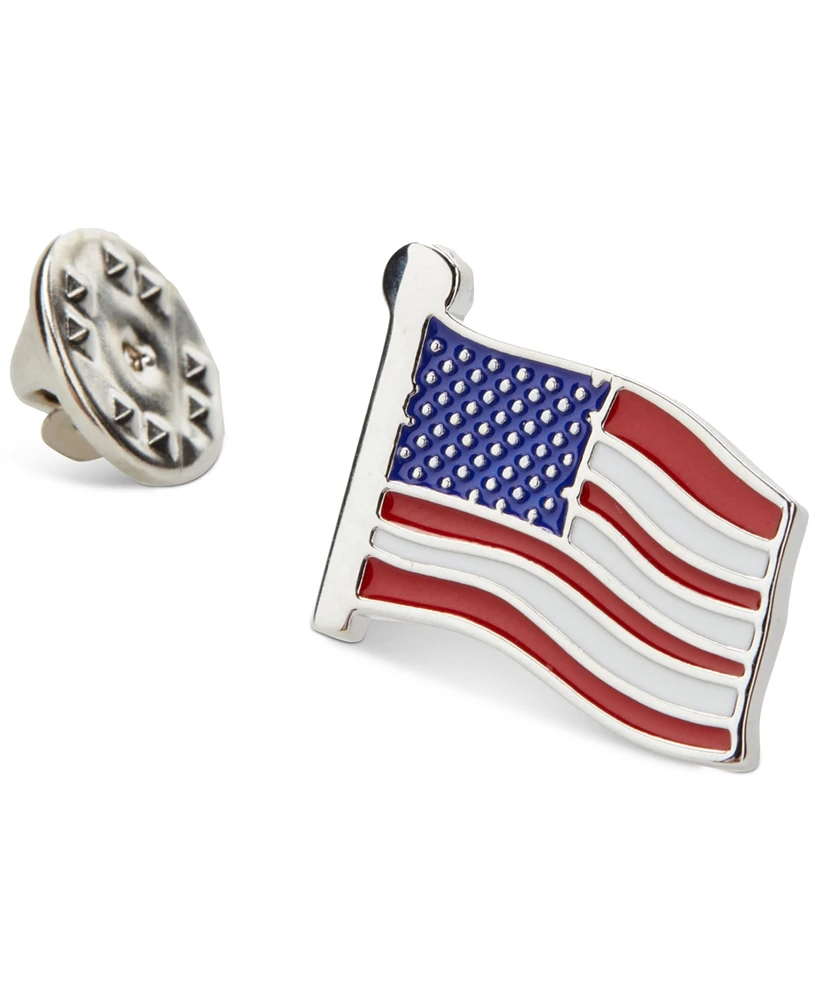 Perry Ellis Portfolio Men's American Flag Lapel Pin