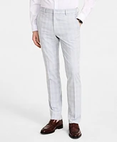 Tommy Hilfiger Mens Modern Fit Light Grey Dress Pant
