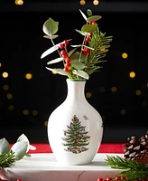 Spode Christmas Tree Small Posy Vase, 6"