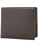 Perry Ellis Portfolio Men's Faux-Leather Trifold Passcase Wallet