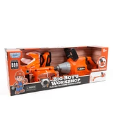 World Tech Toys Big Boy's Workshop Electric Toy String Trimmer Playset