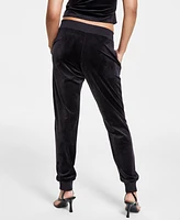 Guess Women's Couture High-Rise Pull-On Jogger Pants