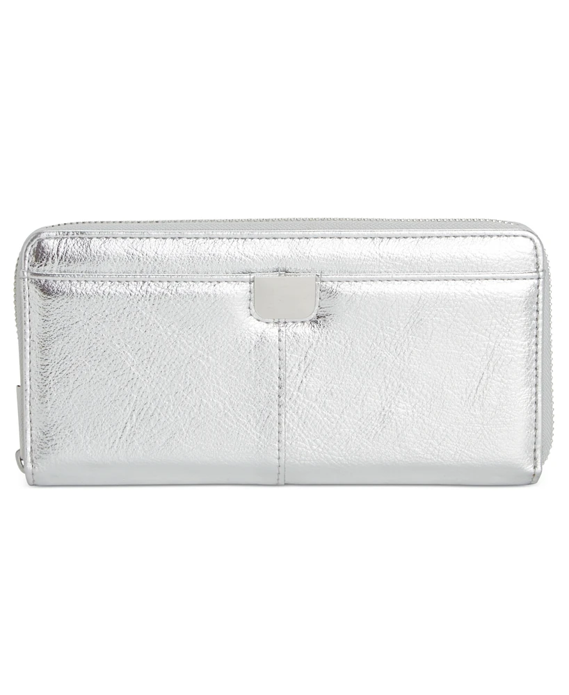 On 34th Angii Zip Around Solid Wallet, Created for Macy's