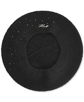 Karl Lagerfeld Paris Women's Sparkle Stars Beret