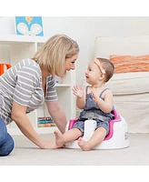 Bumbo Baby Toddler Adjustable 3-in-1 Booster Seat/High Chair & Tray