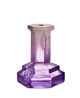 Kosta Boda Rocky Baroque Lilac Candlesticks
