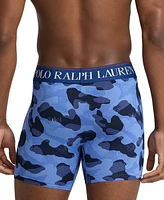 Polo Ralph Lauren Men's 3-Pk. 4D-Flex Cooling Microfiber Boxer Briefs