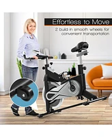 Vebreda Exercise Bike Stationary Cycling Bike with 40 Lbs Flywheel