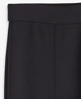 On 34th Women's Pintucked-Seam Ponte-Knit Flare Pants, Created for Macy's