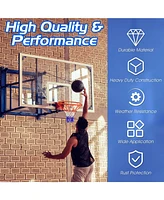 18 Inch Replacement Basketball Rim with All-Weather Net
