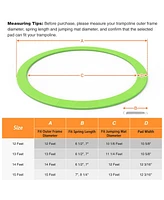 Yescom Ft Universal Replacement Round Trampoline Safety Pad Pvc Epe Foam Protection