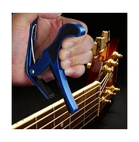 Yescom Change Key Tune Clamp Trigger Capo for Acoustic Electric Classical Guitar