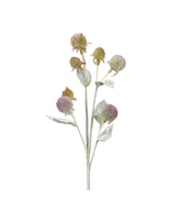 Slickblue Thistle Spray with Chic Design for Modern Holiday and Home Decor (Set of 6)