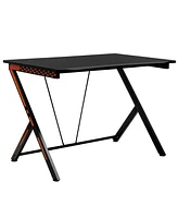 Skonyon Home Office Modern Ergonomic Study Computer Desk for Small Space