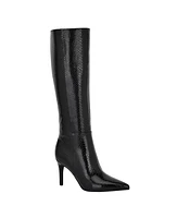 Guess Women's Richee Tall Shafted Pointy Toe Knee High Dress Boots