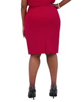 Kasper Women's Pull-On Pencil Skirt