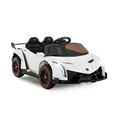 Vebreda 12V Licensed Lamborghini 4WD Kids Ride-on Sports Car with 2.4G Remote