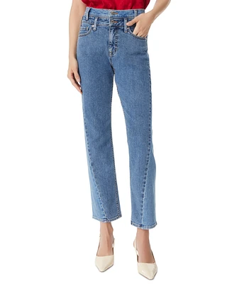 Sam Edelman Women's Twisted-Seam Stovepipe Jeans