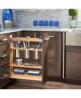 Rev-a-Shelf 5" Pull Out Kitchen Cabinet Organizer w/ Soft-Close, 448UT-BCSC5C