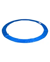 Yescom 12FT Trampoline Spring Cover and Replacement Mat w/ 72V-Ring Trampoline Accessories, Uv-Resistant