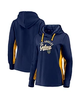 Fanatics Women's Navy La Galaxy Pullover Hoodie