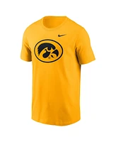 Nike Men's Gold Iowa Hawkeyes Primetime Evergreen Alternate Logo T-Shirt