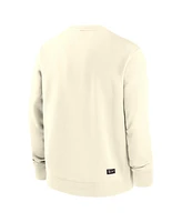 Nike Men's Cream Paris Saint-Germain Club Pullover Sweatshirt