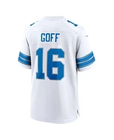 Nike Men's Jared Goff White Detroit Lions Game Jersey