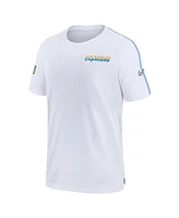 Nike Men's White Los Angeles Chargers 2024 Sideline Coach Uv Performance T-Shirt