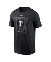 Nike Men's Black Texas Rangers Fashion Local T-Shirt