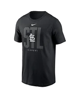 Nike Men's Black St. Louis Cardinals Fashion Local T-Shirt