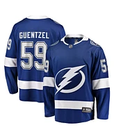 Fanatics Men's Jake Guentzel Blue Tampa Bay Lightning Home Premier Breakaway Player Jersey