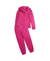 Polo Ralph Lauren Big Girls Fleece Full Zip Hoodie