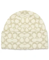 Coach Women's Signature C Metallic Beanie