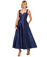 Adrianna Papell Women's Sweetheart-Neck Mikado Gown