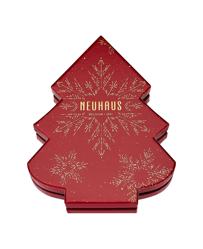 Neuhaus Belgian Chocolate Holiday Tree Gift Box, 16 Piece