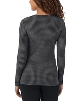 Cuddl Duds Softwear Long-Sleeve Crewneck Top