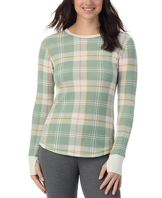 Cuddl Duds Cozy Stretch Thermal Crewneck Top