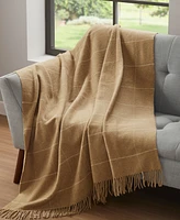 Charter Club Windowpane Throw, 50" x 60", Exclusively at Macy's