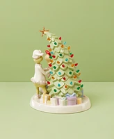 Lenox Grinch Decorates the Christmas Tree Led Figurine